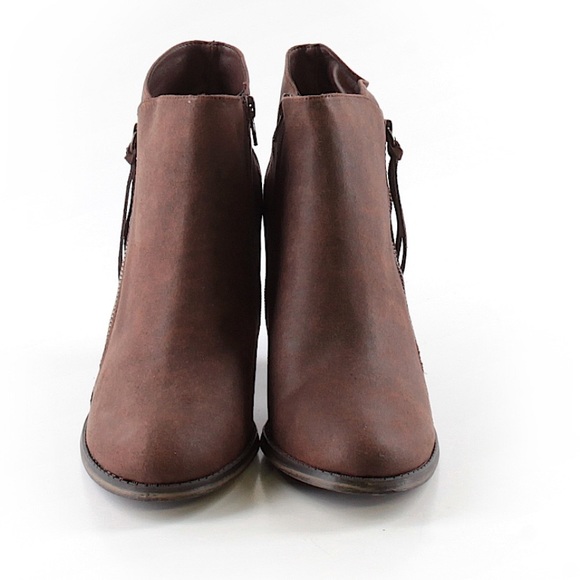 Excellent condition Mia brown suede leather bootie - Picture 2 of 8